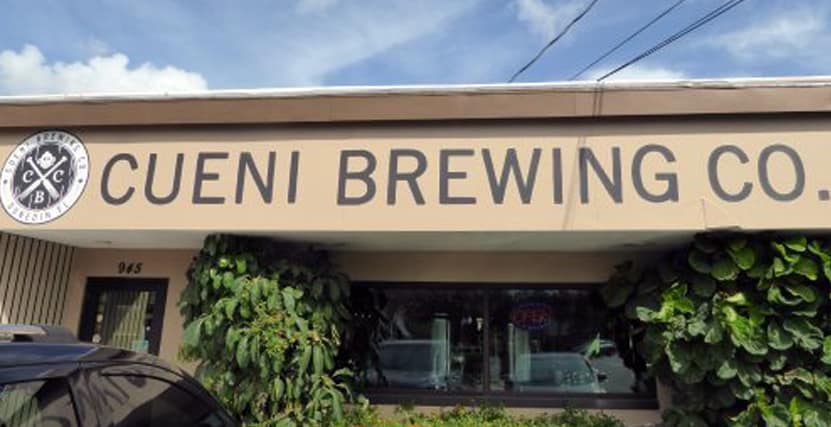 Cueni Brewery in Dunedin, Florida